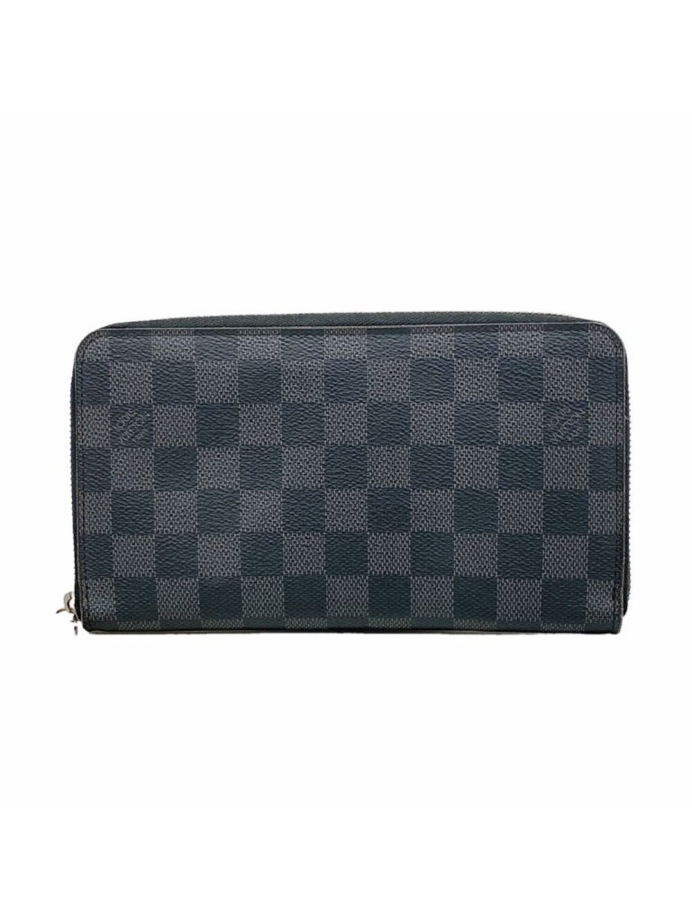Louis Vuitton Wallet Damier Graphite Zippy Organizer NM Gray Black